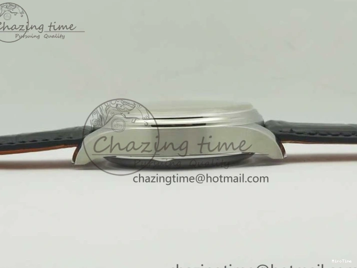 MIROTIME 0516 Portuguese Chrono SS ZF 1:1 Best Edition Gray Dial SS On Black Leather Strap A ZipUp 7215